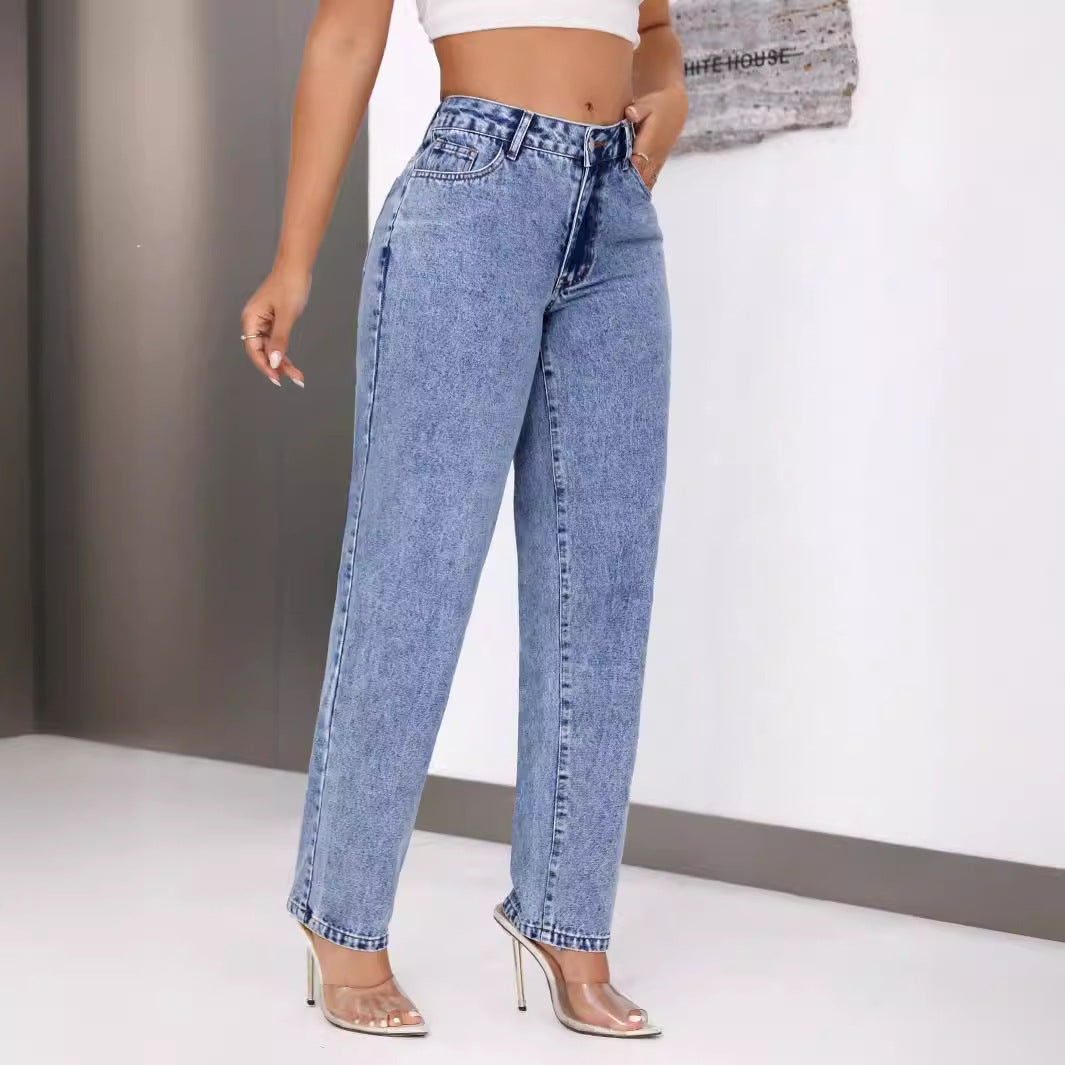 Denim taille haute